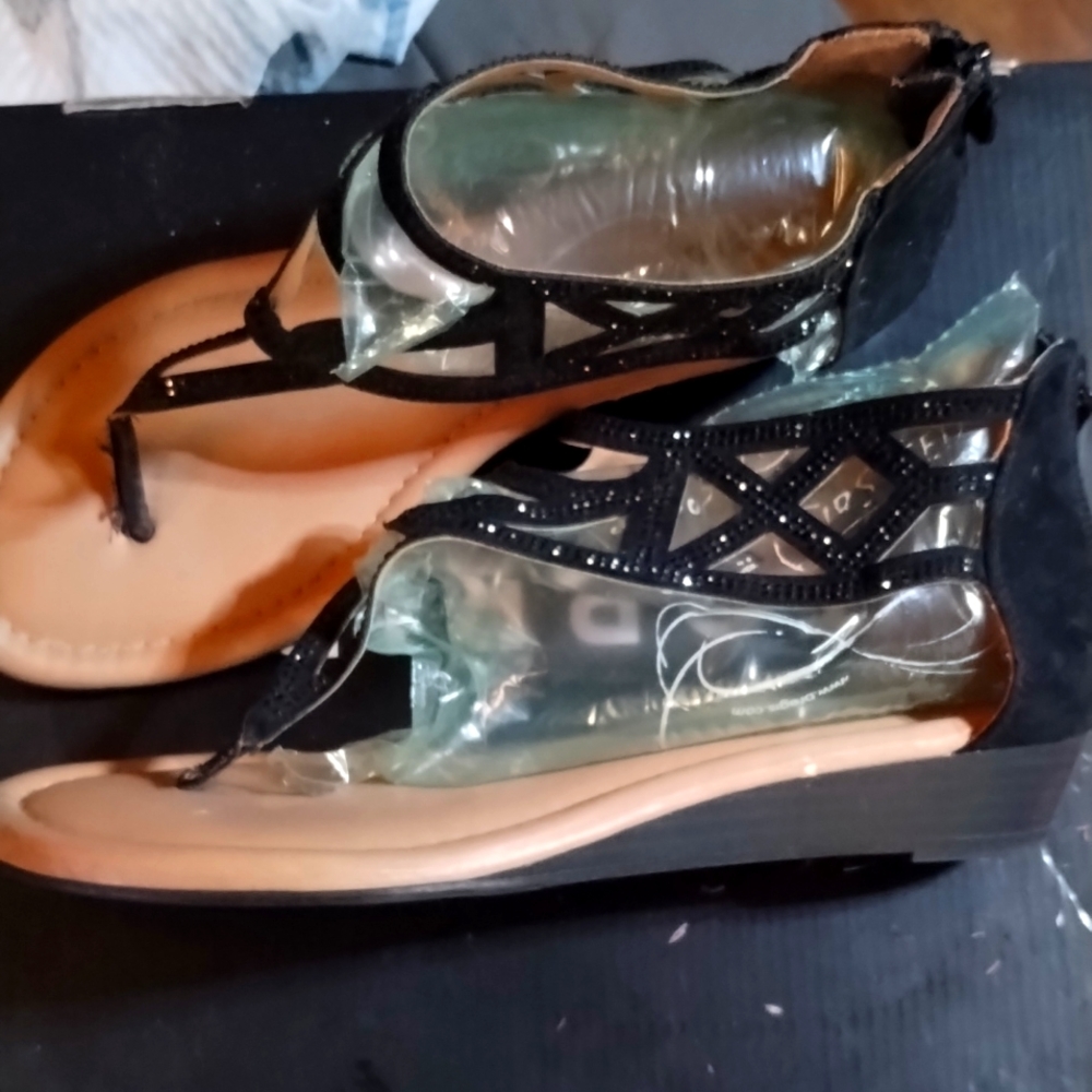 TORRID GLADIATOR GLADIATOR WEDGE SANDALS SIZE 10.5